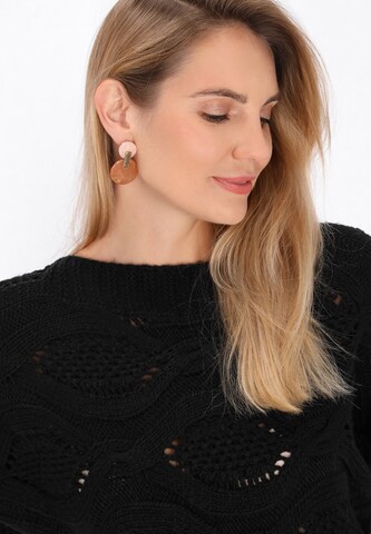 Usha - Pullover em preto