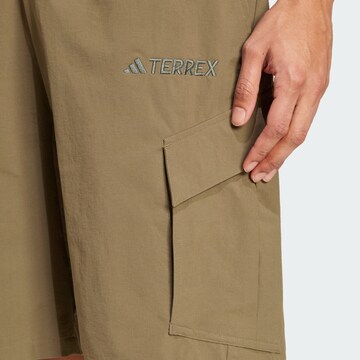 Loosefit Pantaloni per outdoor 'Xploric' di ADIDAS TERREX in verde