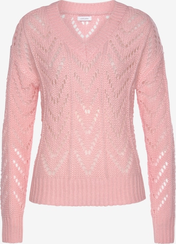 VIVANCE Sweater in Pink: front