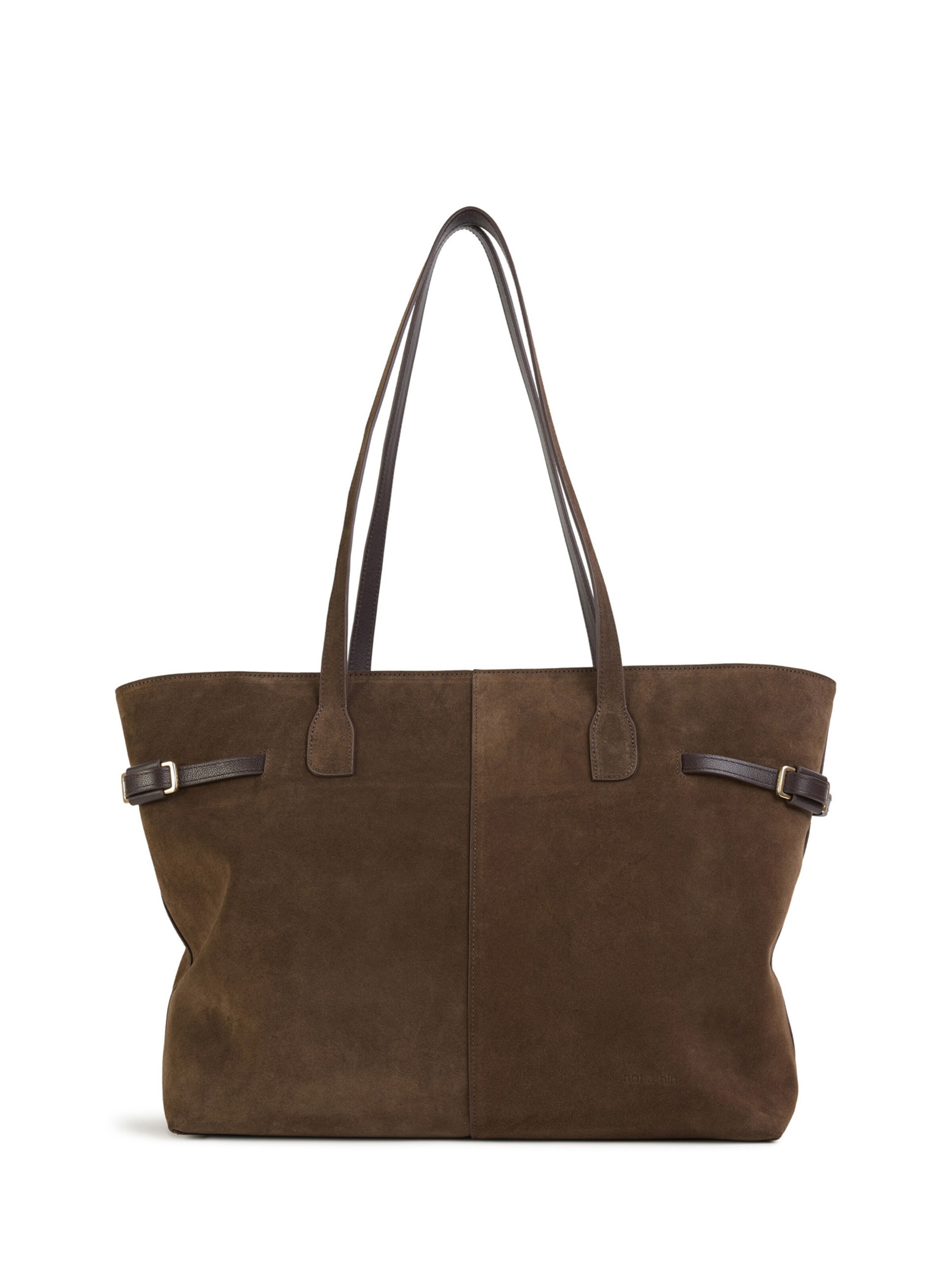 Nat&Nin Taška přes rameno ' MARCEAU ' – hnědá: přední strana