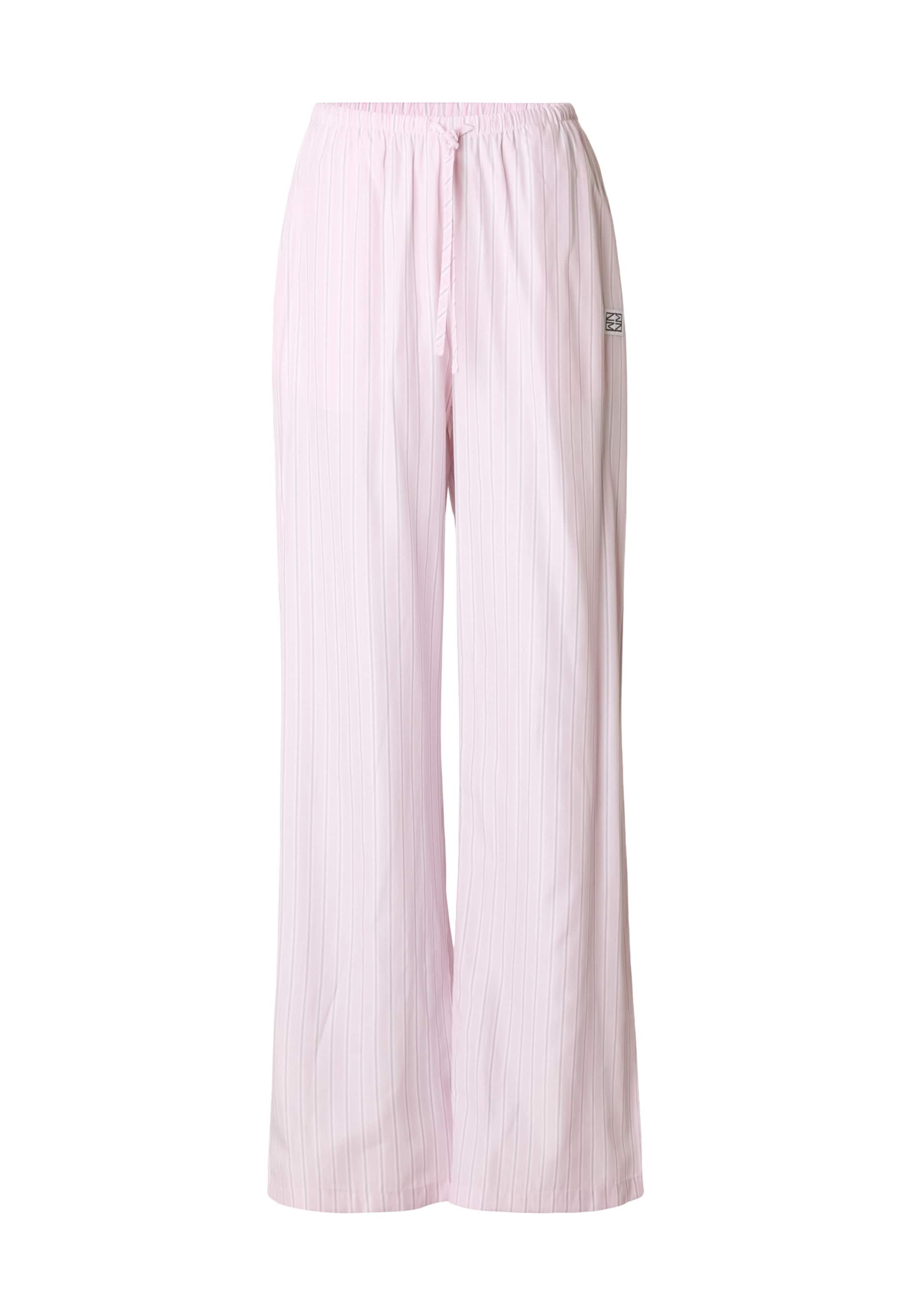 Noisy may Broek in de kleur Grijs / Lichtroze / Offwhite, Productweergave