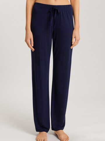 Regular Pantalon de sport ' Natural Wear ' Hanro en bleu : devant