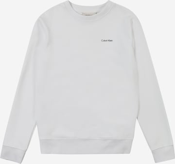 Calvin Klein Jeans Sweatshirt in White: front