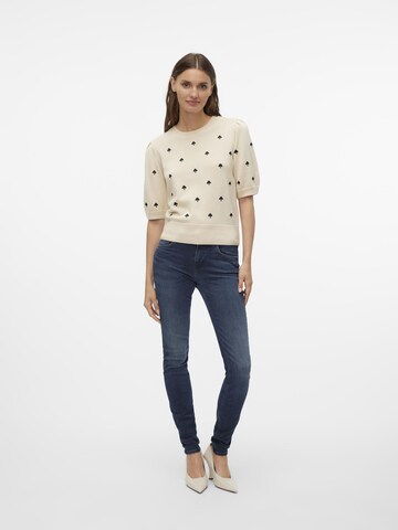 VERO MODA Pullover 'MIRELLA' in Beige