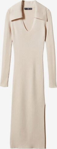 MANGO Kleid 'sobrio' in Beige: predná strana