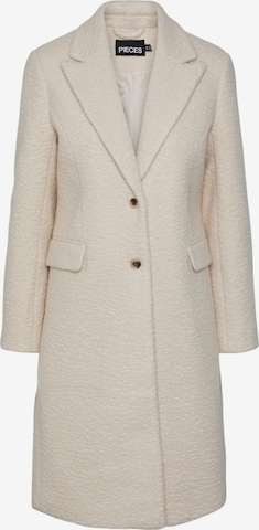 Manteau mi-saison 'Nea' PIECES en beige : devant