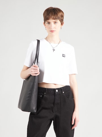 DKNY Shirt in Wit: voorkant
