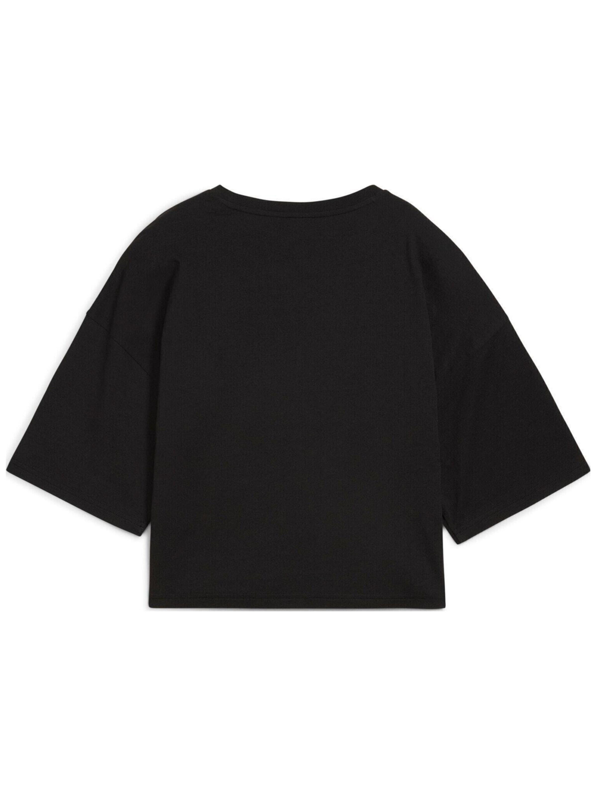 PUMA Oversized shirt 'Wardrobe Ess' in Zwart