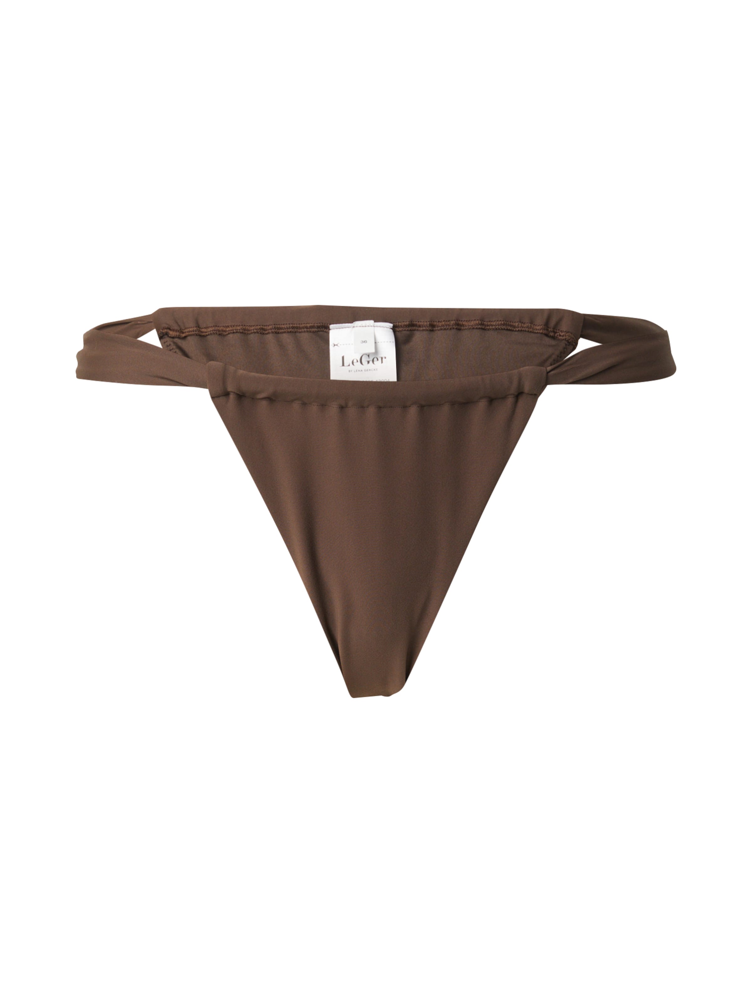 LeGer by Lena Gercke Bikini hlačke 'Indra' | temno rjava barva, Prikaz izdelka