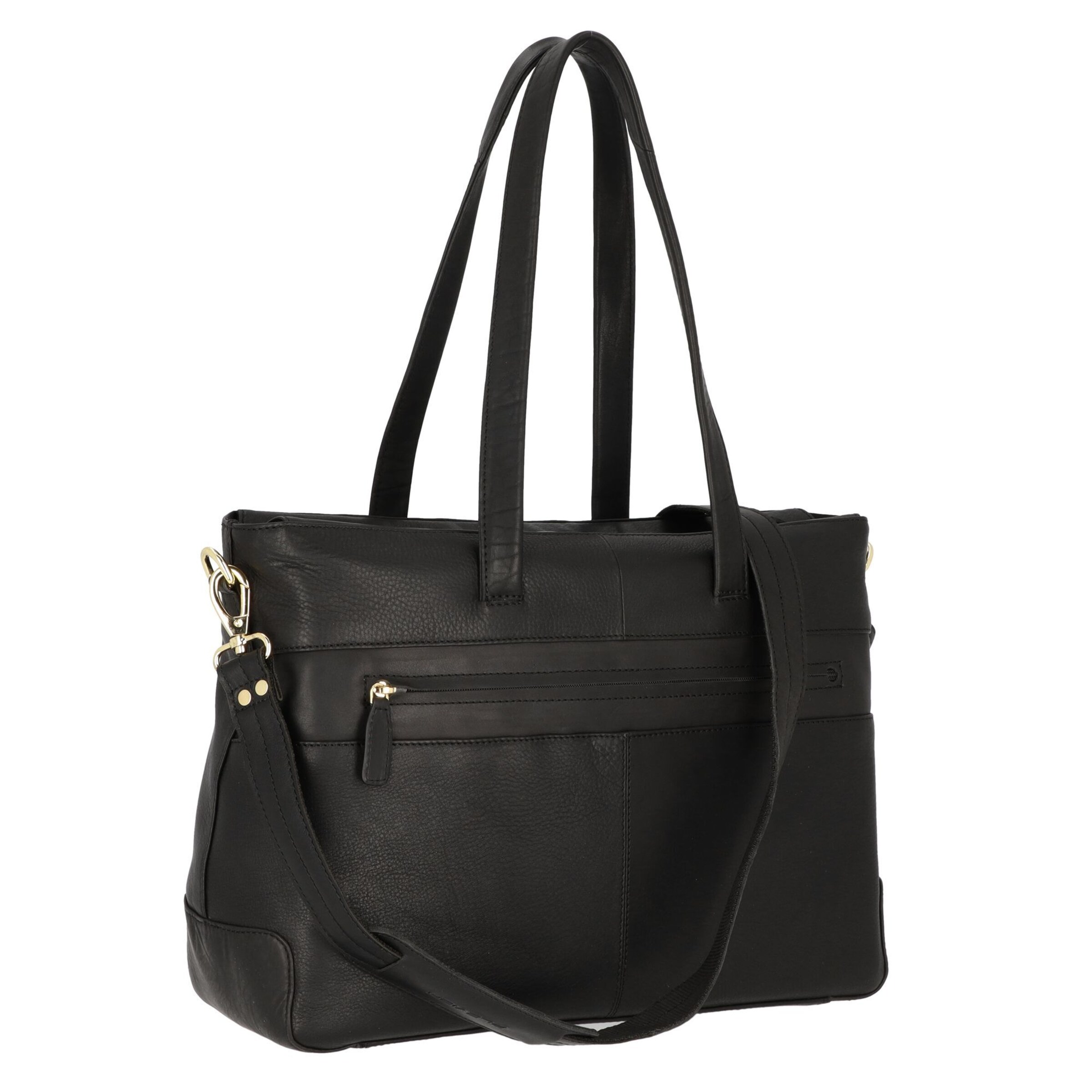 Plevier Document Bag 'Edge' in Black