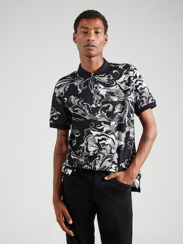 Versace Jeans Couture - Camiseta en negro: frente