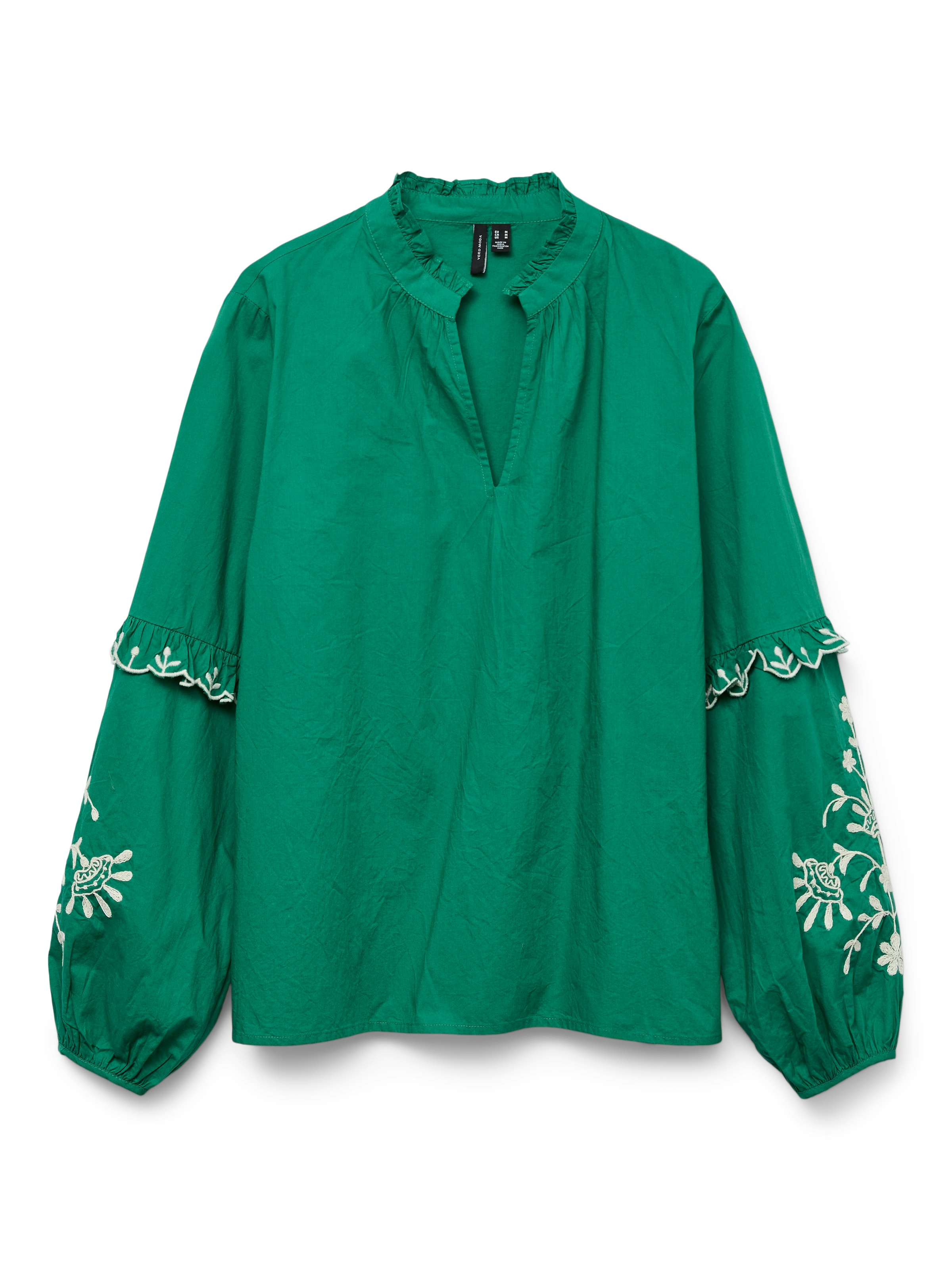 VERO MODA Bluza 'VMNOEL' | zelena barva: sprednja stran