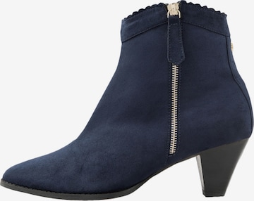 love & roses Stiefelette in Blau: Vorderseite