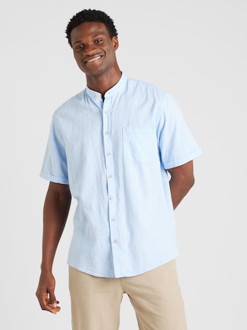 Jack's Regular fit Button Up Shirt in Blue: front