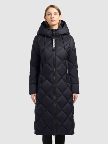khujo Wintermantel 'Cilia2' in Blauw: voorkant