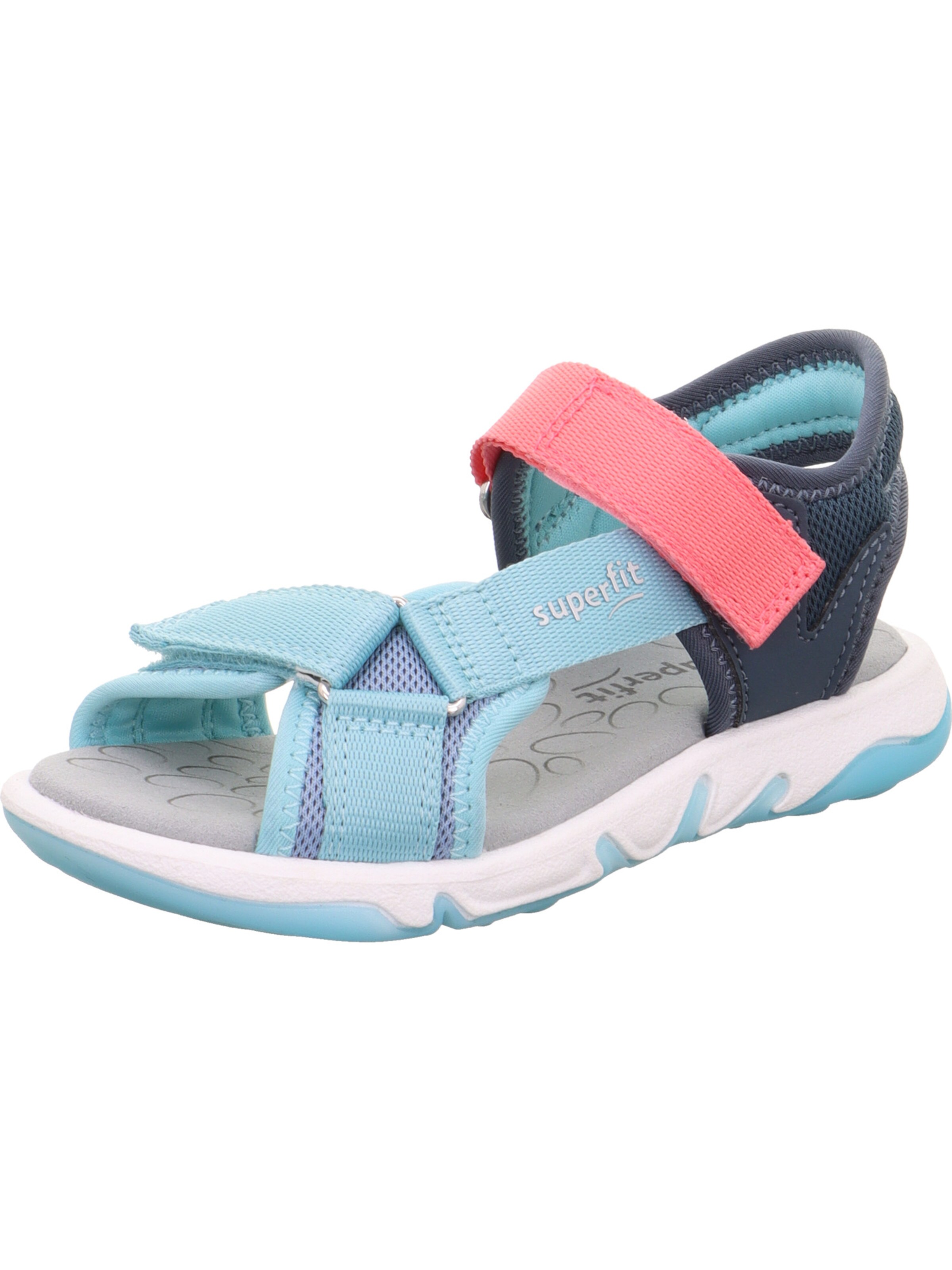 SUPERFIT Sandals 'Pebbles' in Blue: front