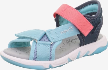 SUPERFIT Sandals 'Pebbles' in Blue: front