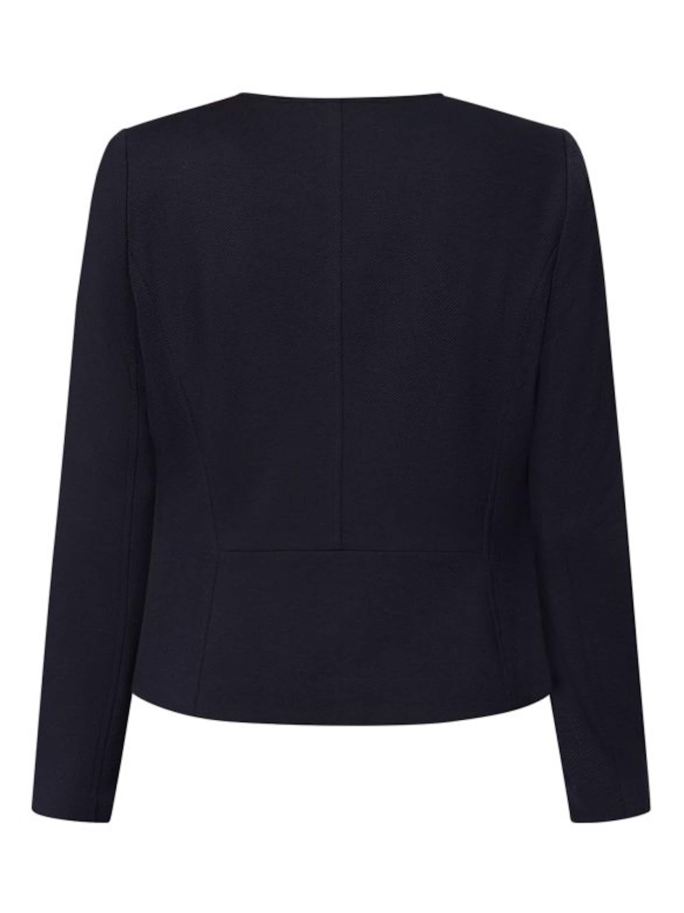 zero Blazer mit Paspeltaschen in Blau