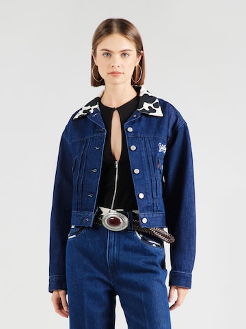 LEVI'S ® Between-season jacket 'TYPE II' in Blue: front