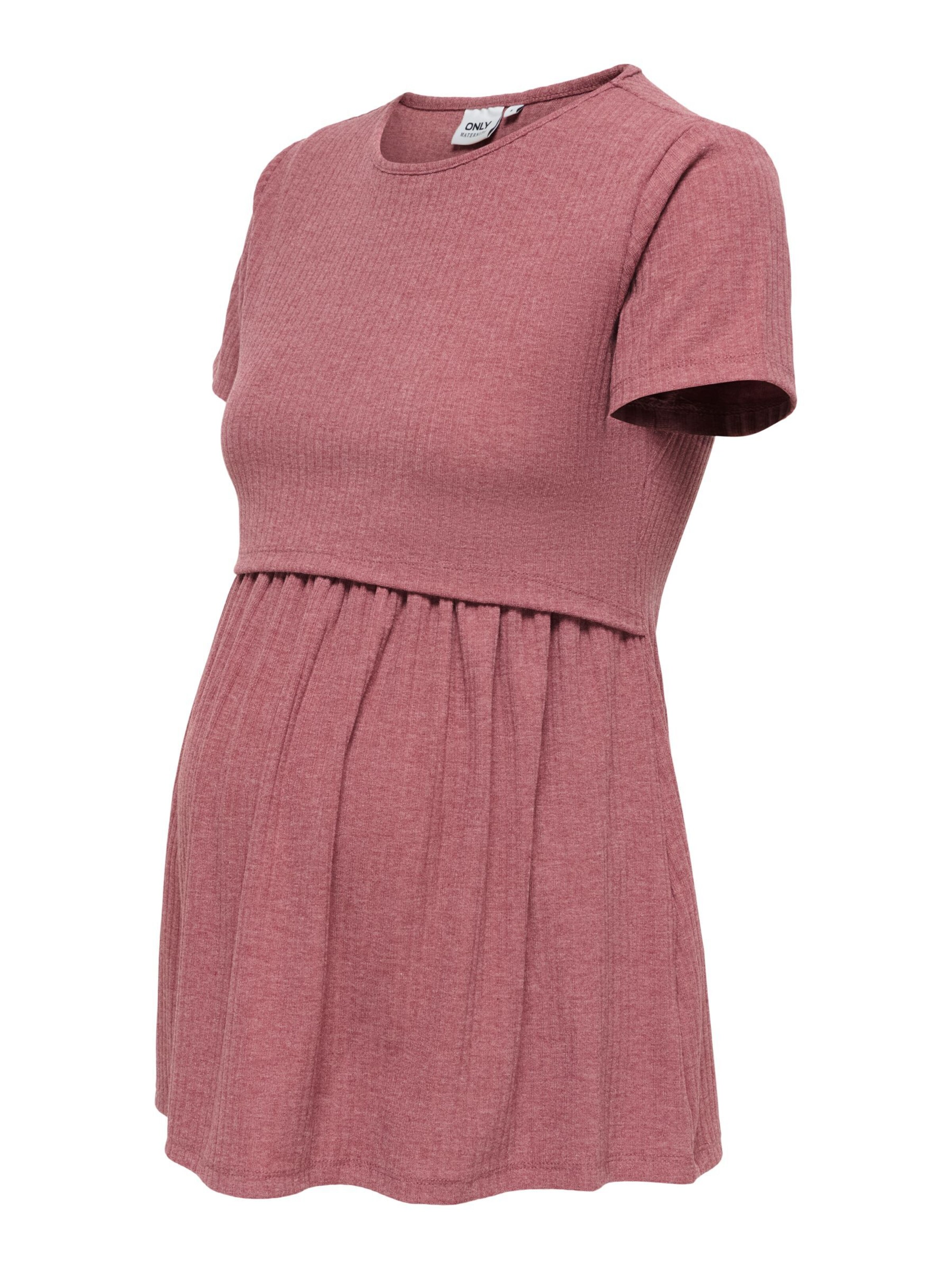 Only Maternity Shirt 'OLMMalaya' in Brown