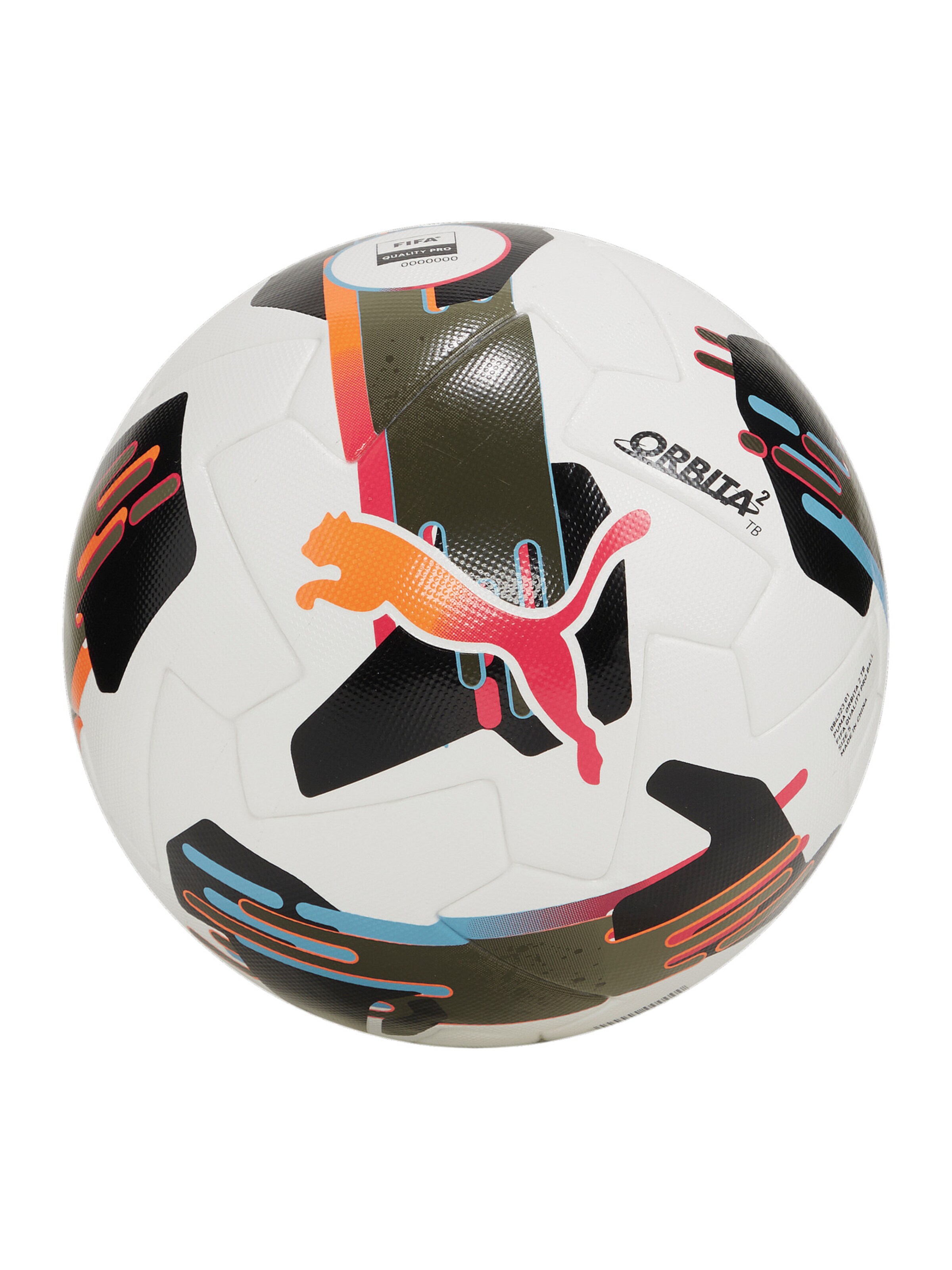 PUMA Ball in Weiß: Vorderseite