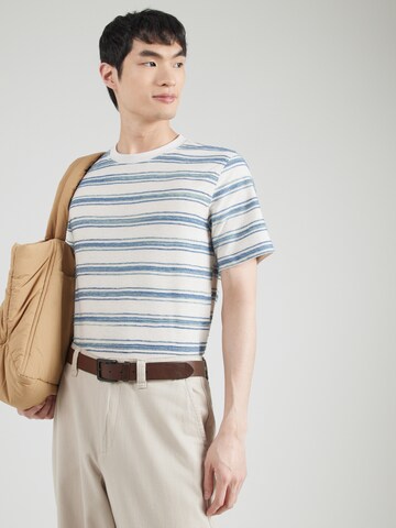 Kronstadt T-shirt 'Borden' i vit: framsida