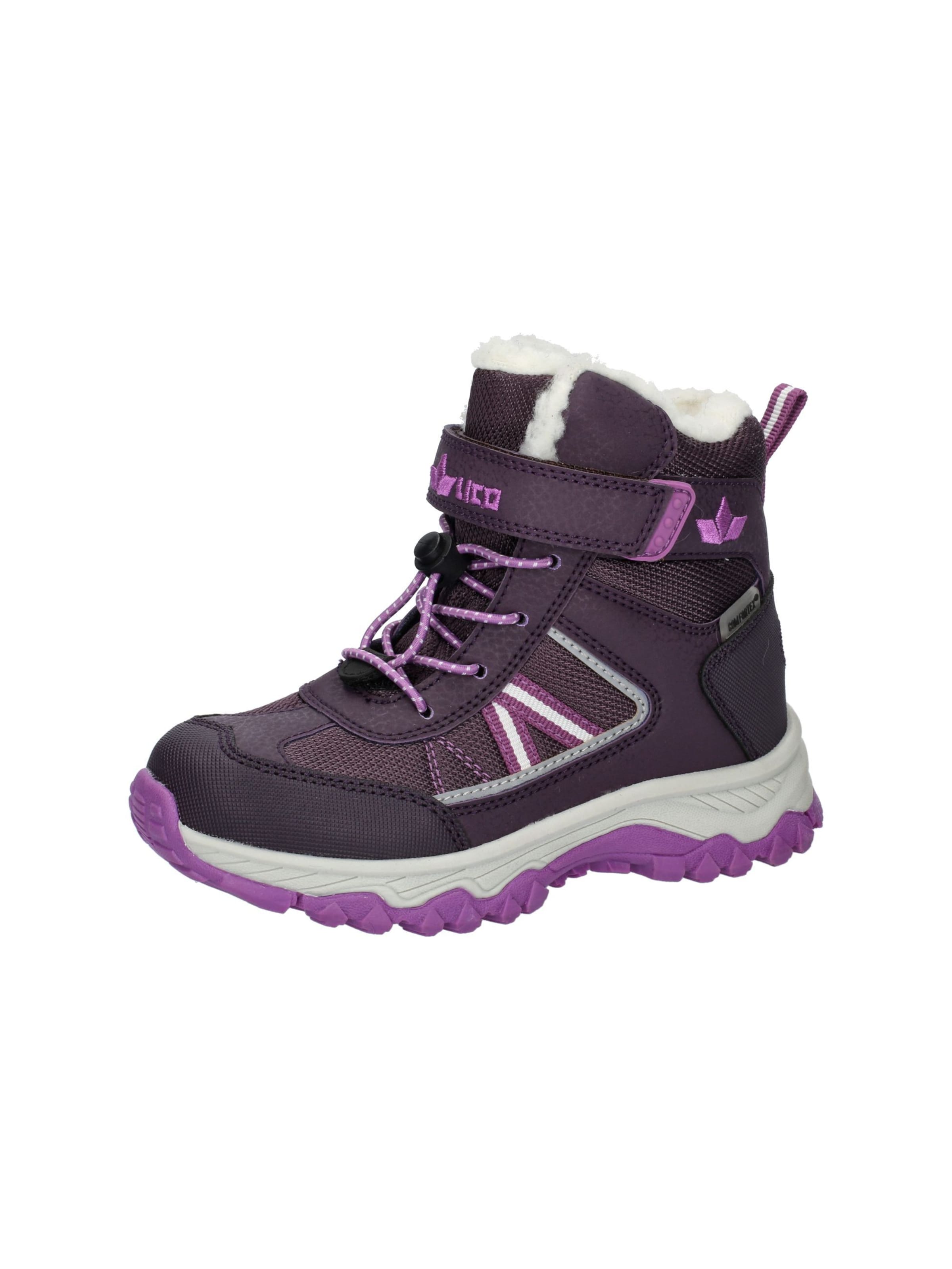LICO Snow Boots ' Lieto' in Purple: front