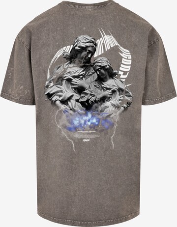 MJ Gonzales T-Shirt 'Higher than heaven v.2' in Grau