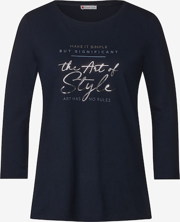 STREET ONE Shirt in Blue: front