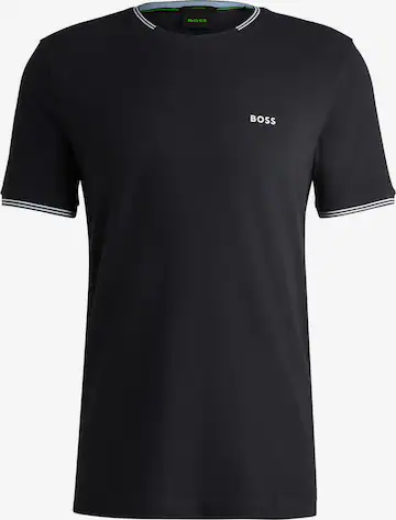 T-Shirt 'Taul' BOSS en noir : devant
