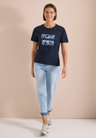 CECIL T-Shirt in Blau