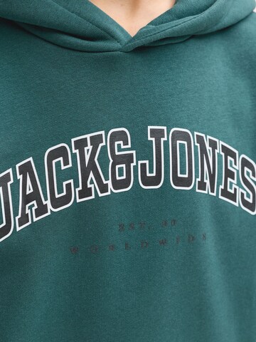 Felpa 'JJECaleb' di Jack & Jones Junior in verde