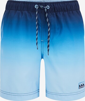 Pantaloncini da bagno di WE Fashion in blu: frontale