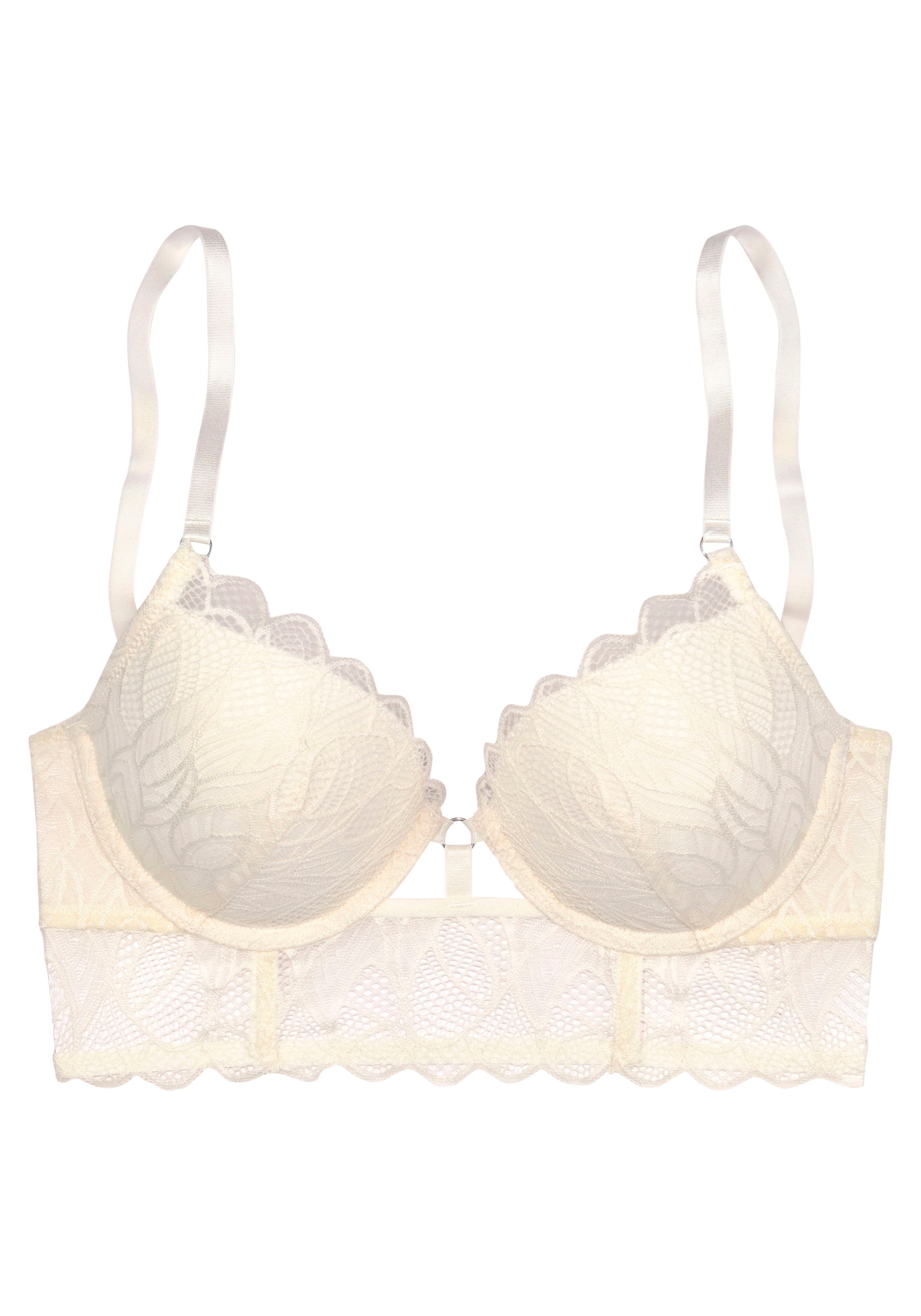 LASCANA Push-up Bra in Beige: front