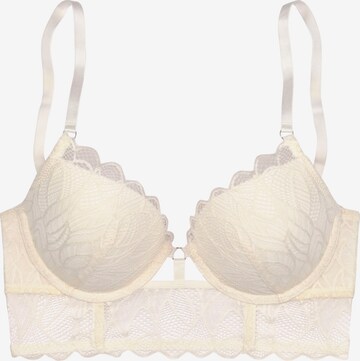 LASCANA Push-up BH i beige: forside