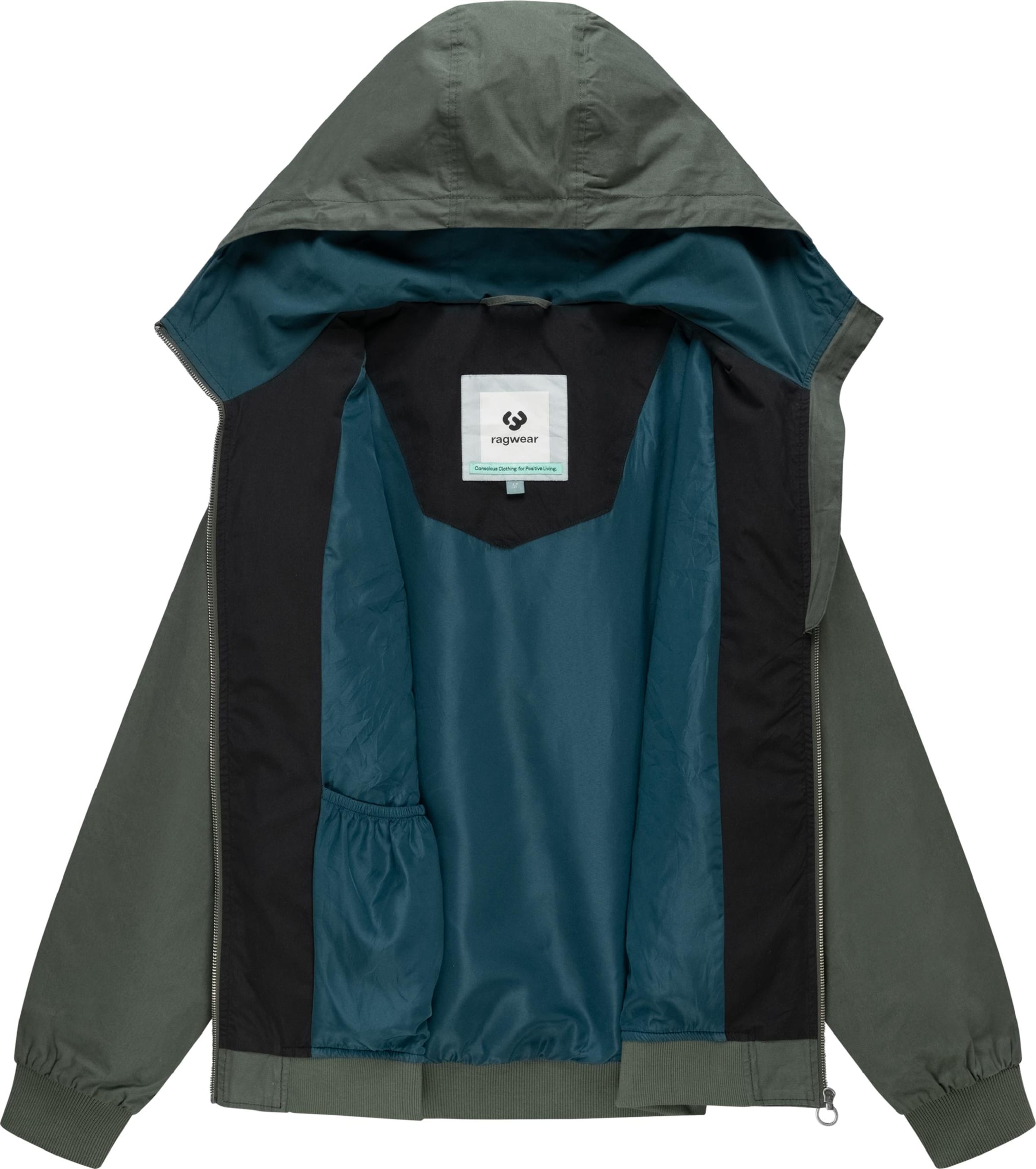 Ragwear Tussenjas 'Stewie Vintage' in Groen