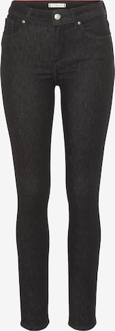 TOMMY HILFIGER Skinny Jeans in Zwart: voorkant