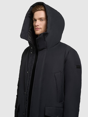 Parka d’hiver 'Kirk' khujo en bleu