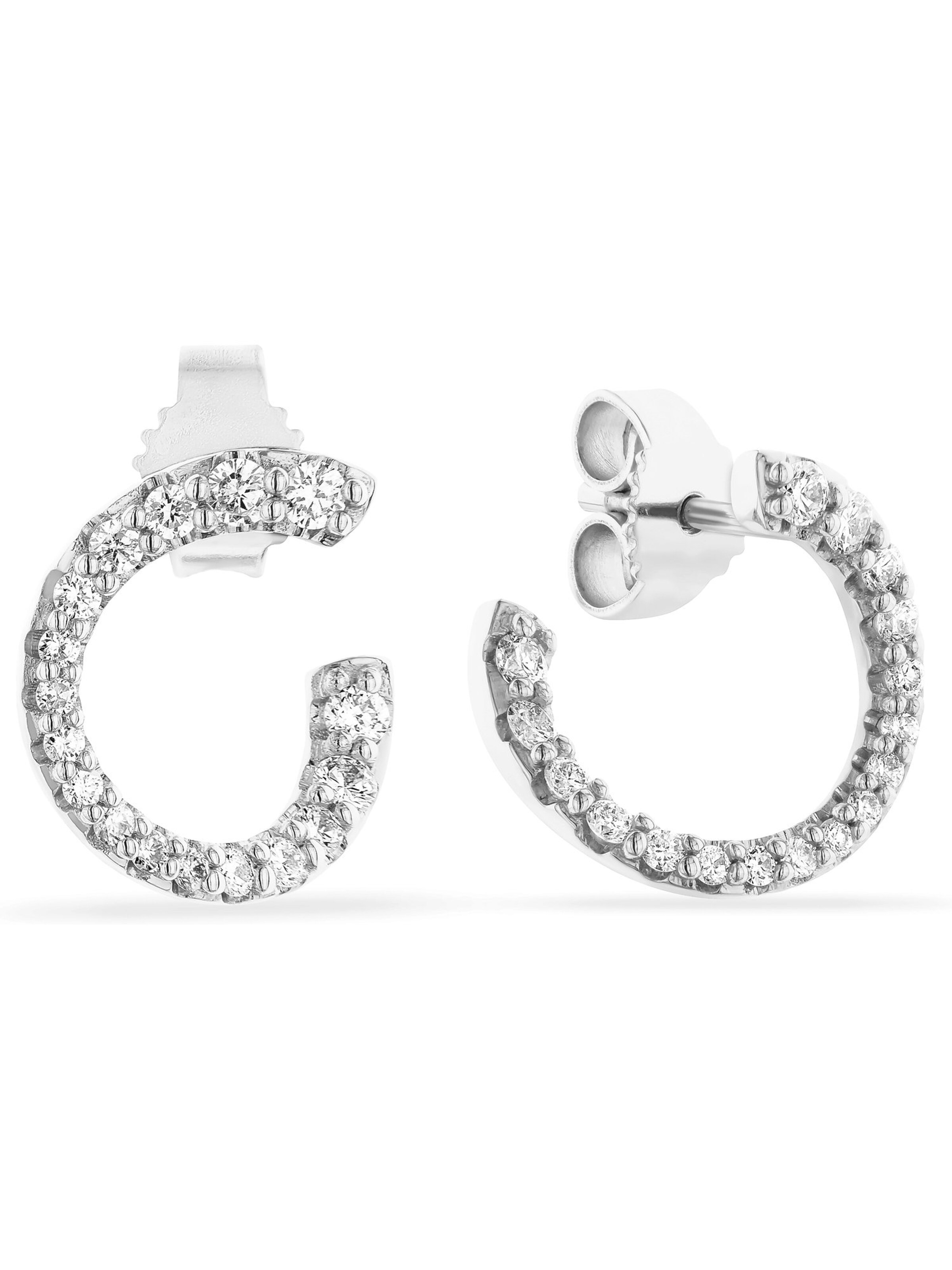 CHRIST Earrings in Silver