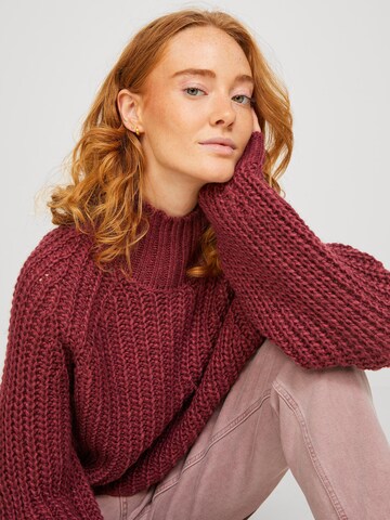 JJXX Sweter 'Kelvy' w kolorze czerwony