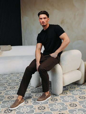 Richesse Shirt 'SHINY ESSENTIAL SHIRT BLACK' in Zwart