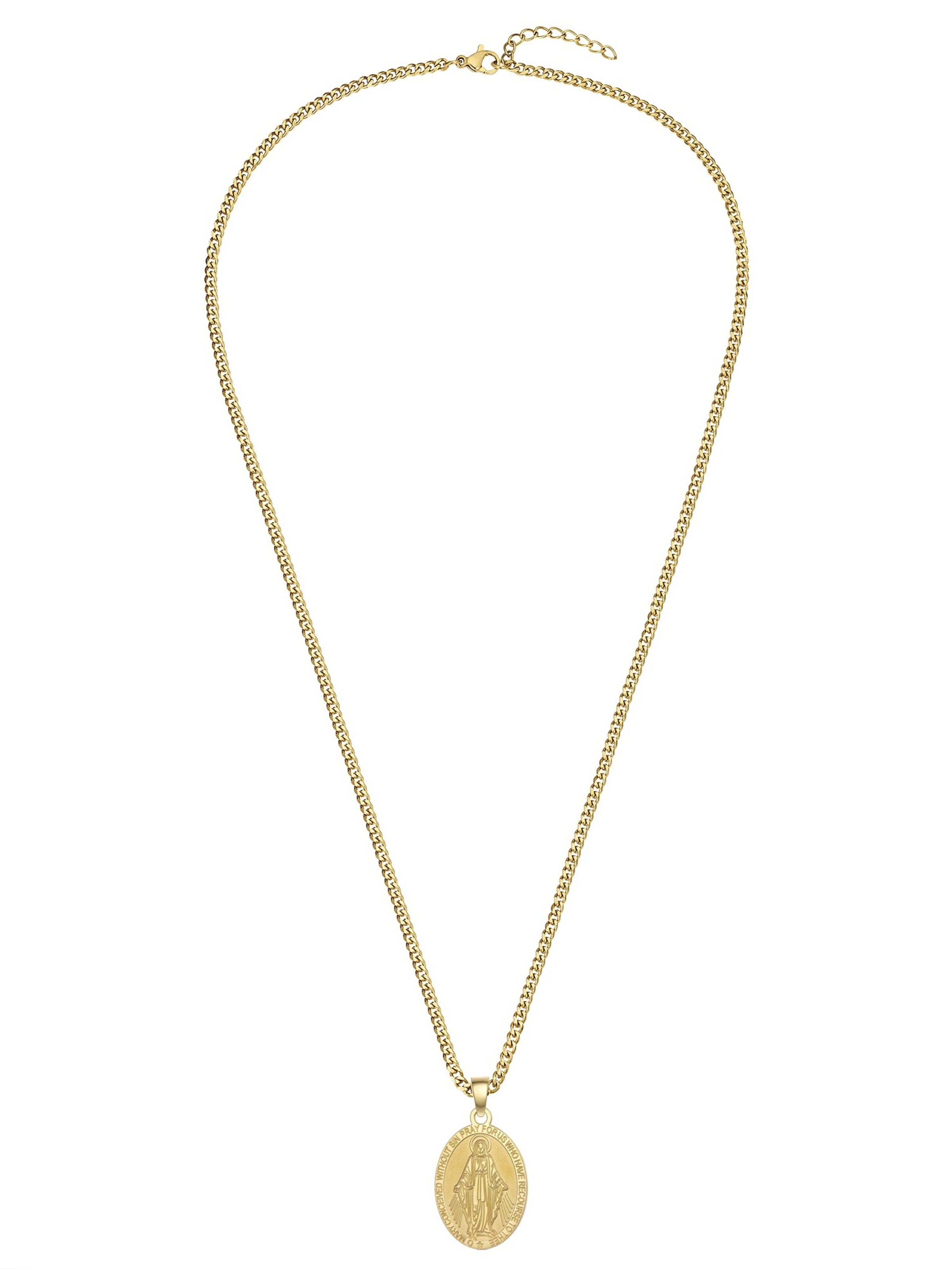True Rebels Necklace in Gold: front