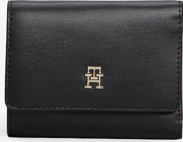 TOMMY HILFIGER Portemonnaie in Schwarz: Vorderseite