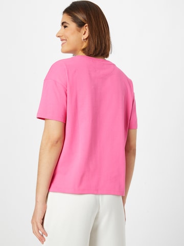 HUGO Red Shirt 'The Boxy Tee 12' in Roze