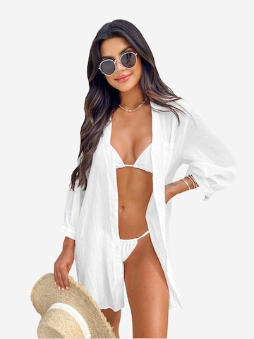 Cupshe Strandkleid in Weiß