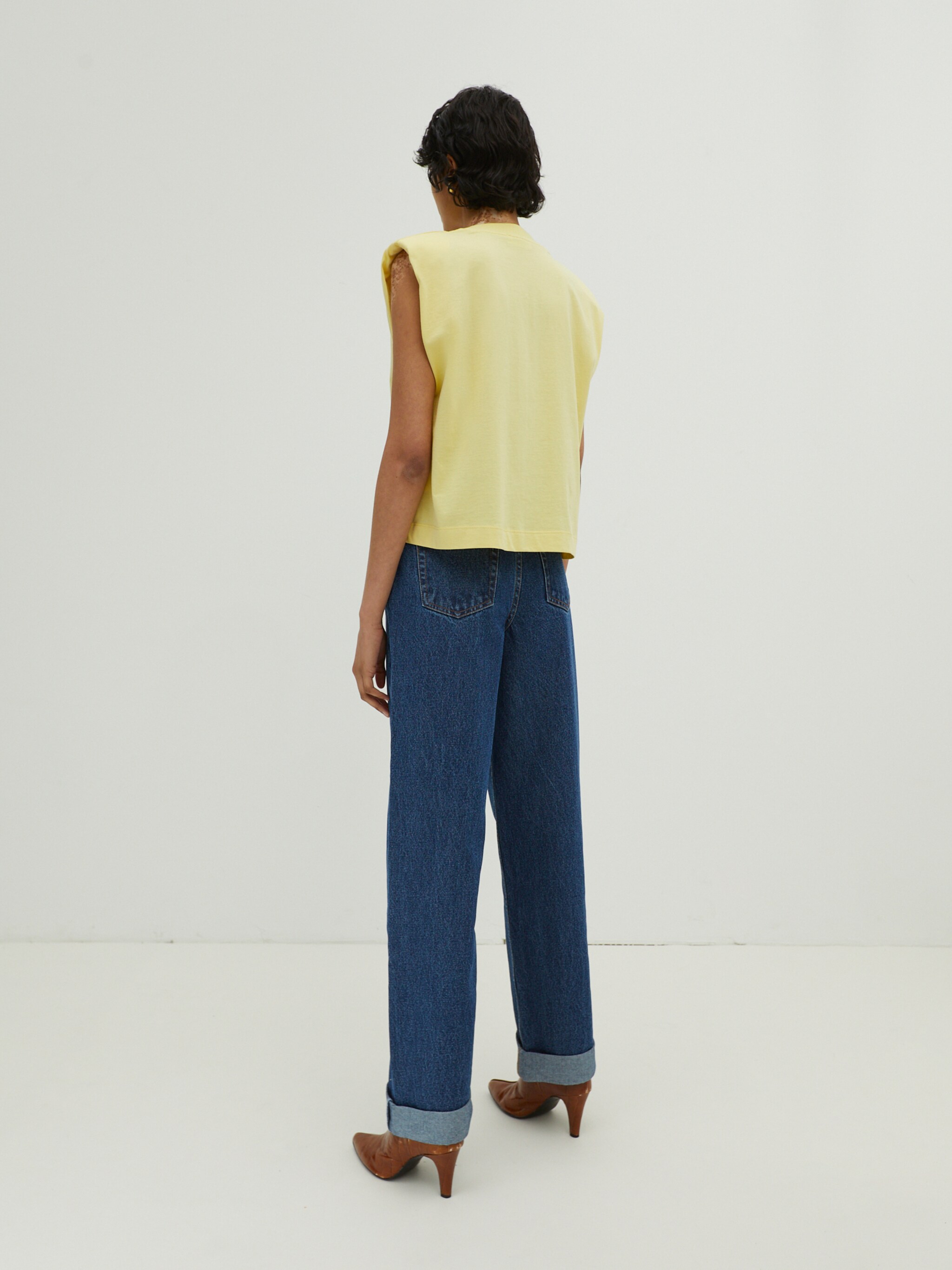 EDITED Producten Shirt 'Elise' Geel