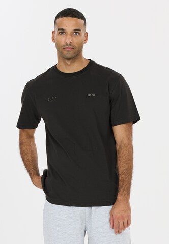 NOU Shirt 'Derr' in Black: front