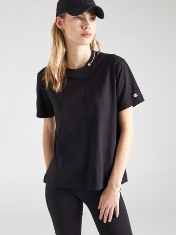 Champion Authentic Athletic Apparel Μπλουζάκι σε μαύρο