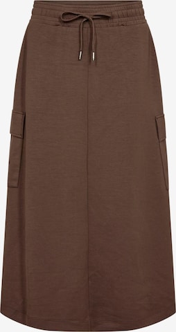 Soyaconcept Skirt ' BANU 233 ' in Brown: front