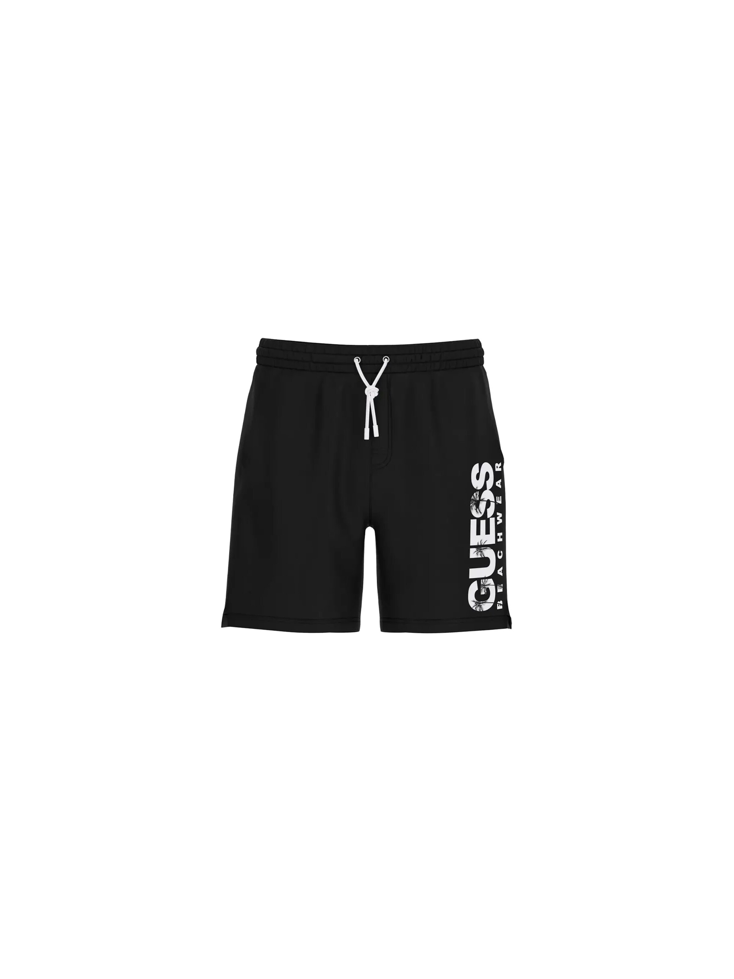 GUESS - Bermudas 'beachwear active' en negro: frente